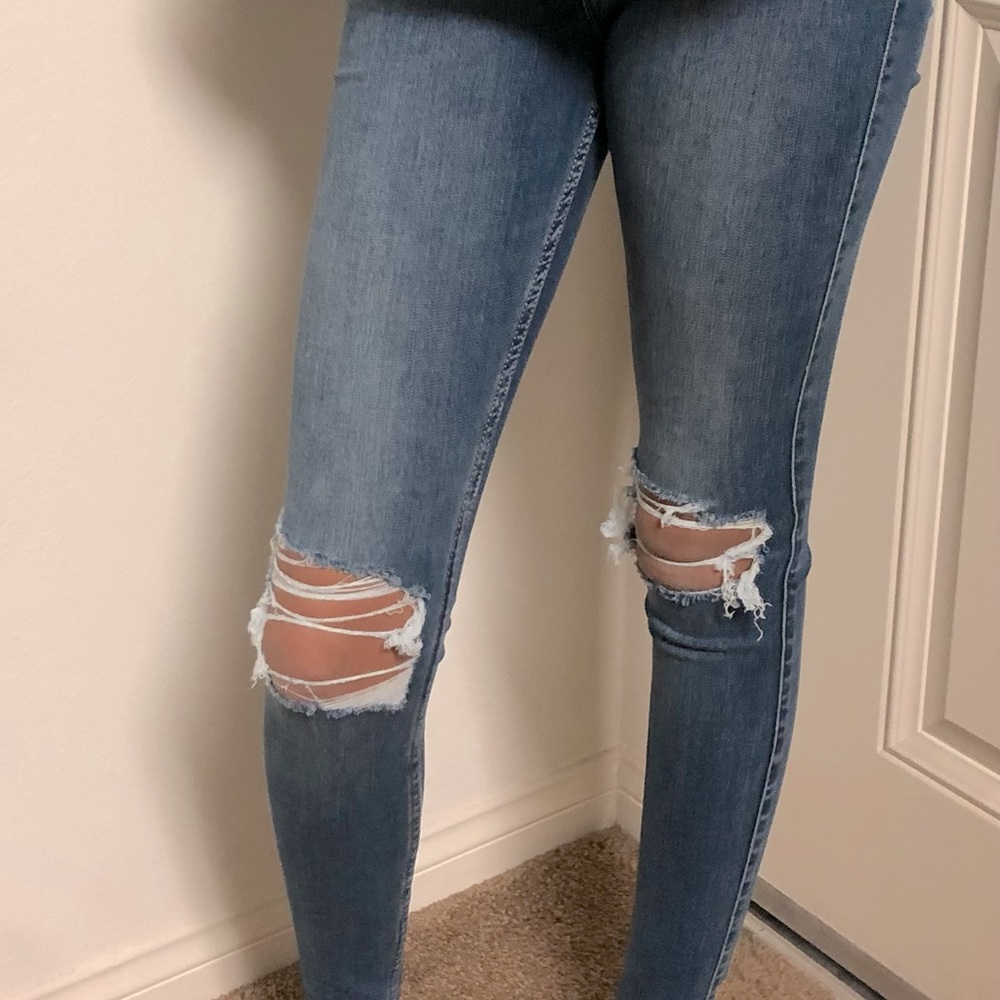 Dark blue Hollister jeans